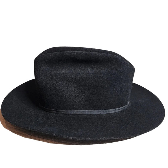 Golden Gate Hat Co, Western Collection wool-blend black hat. - Picture 8 of 16
